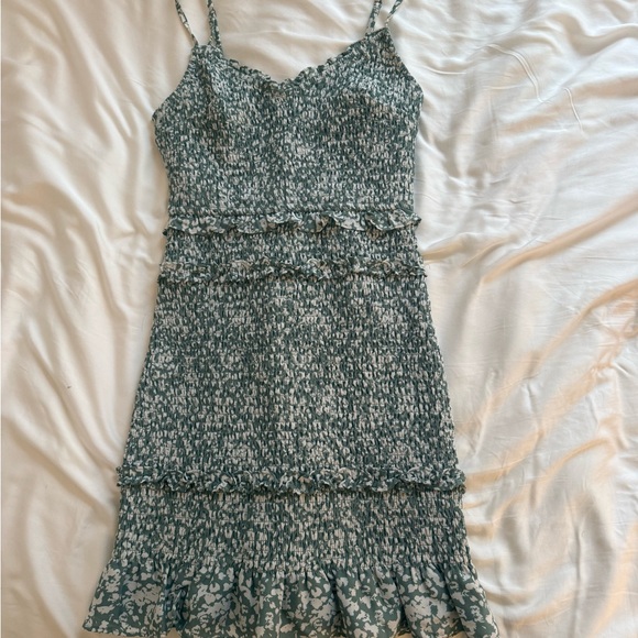 Abercrombie & Fitch Smocked Mini Dress - Picture 4 of 6